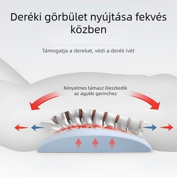 Memóriahabos deréktámasz párna a nyomás csökkentésére, lassú visszatérés, terhesség alatti deréktámasz, ágyban használható alvópárna