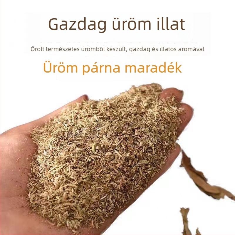 Nyakpárna Artemisia maradék töltelékkel, illatos töltet a pihentető alváshoz
