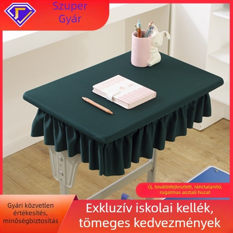 Vastagított rugalmas gyűrődésmentes környezetbarát asztalterítő diákoknak, 40×60 cm