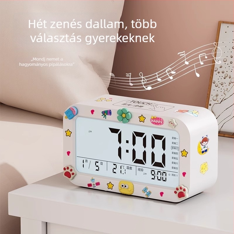 Okos asztali ébresztő gyerekeknek – felébresztő eszköz