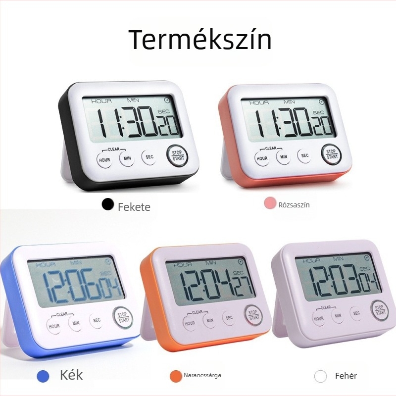 Látható visszaszámláló diákoknak – többfunkciós ébresztőóra házi feladatokhoz és időgazdálkodáshoz