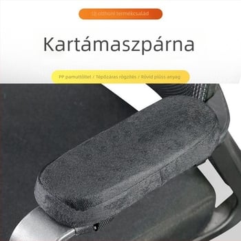 Memóriahabos karfá alátámasztó párna irodai székre, csuklópárna és könyökpárna
