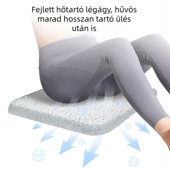 4D légáteresztő ülőpárna, irodai használatra, hűsítő nyári párna, diákoknak