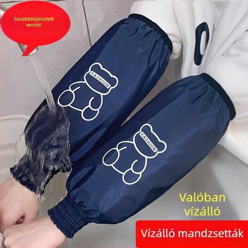 Hosszú vízálló és olajálló konyhai ujjvédők