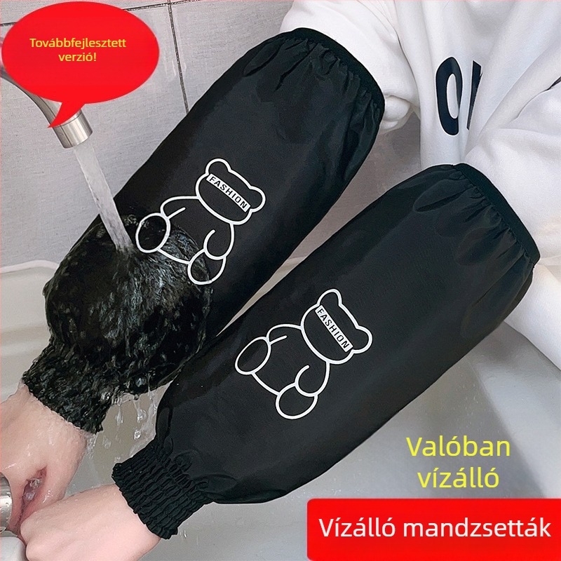 Hosszú vízálló és olajálló konyhai ujjvédők