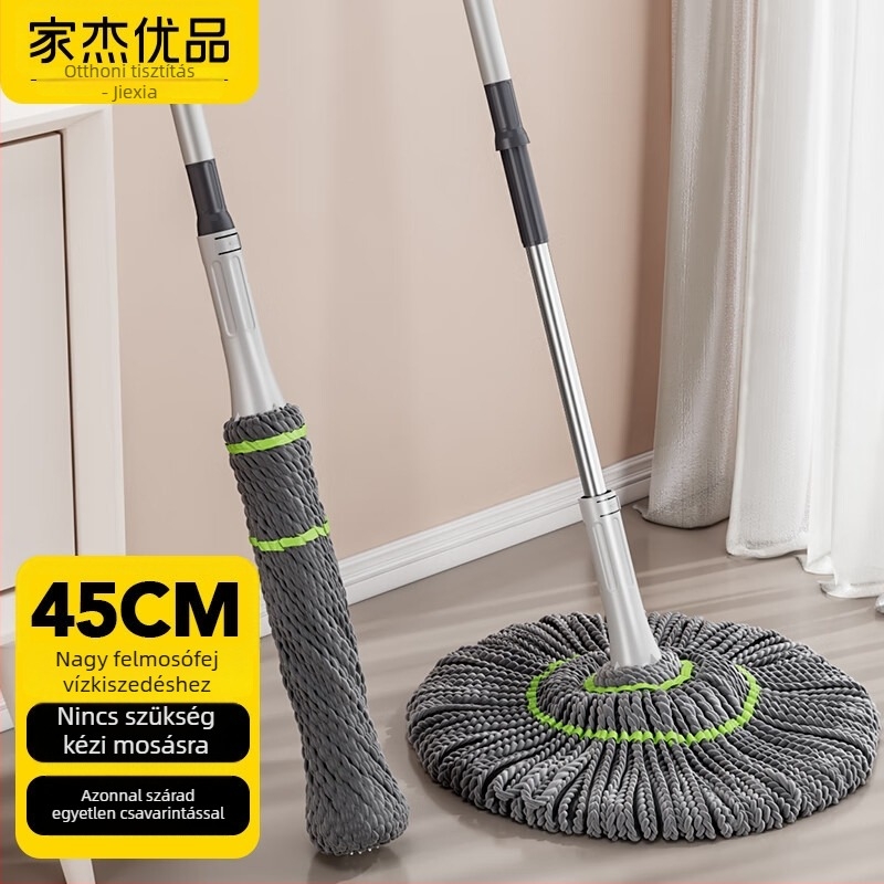 Otthoni felmosó automatikus csavaróval, 138 cm-es nyél, zárómechanizmus