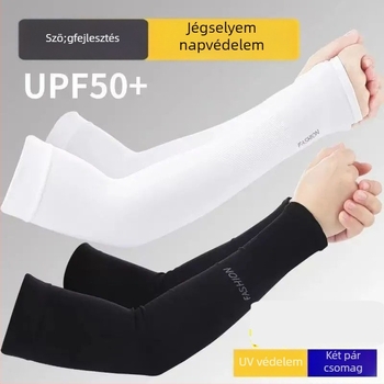 Ice Silk karvédő ujjnyílással UV-védelemmel, nyárra, uniszex, vezetéshez и és szabadtéri kerékpározáshoz