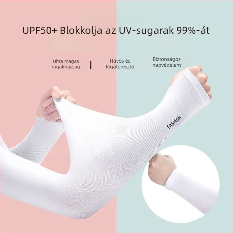 Ice Silk karvédő ujjnyílással UV-védelemmel, nyárra, uniszex, vezetéshez и és szabadtéri kerékpározáshoz