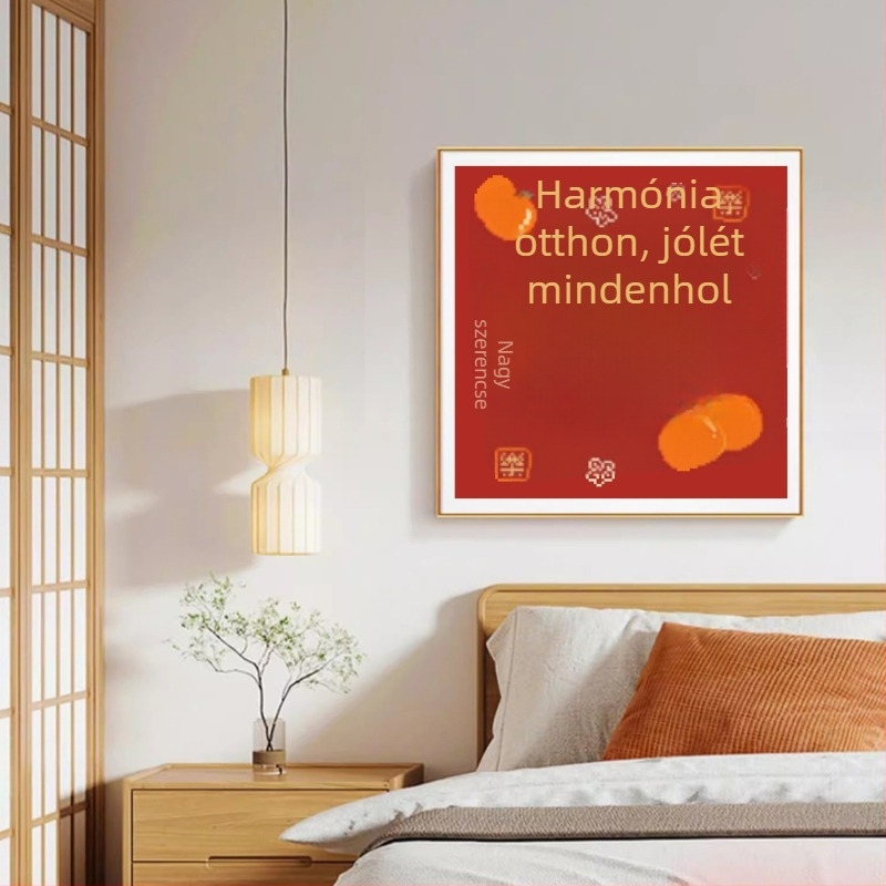 Keresztszemes készlet, 11-count vászon, kínai stílusú minta, kézi hímzés, modern minimalist stílus