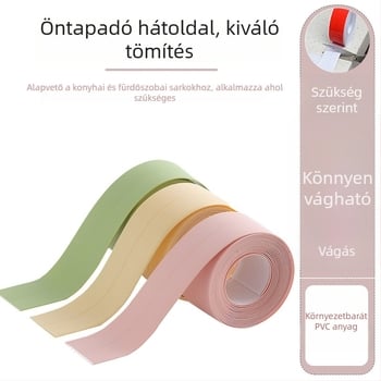 Önadhéziós konyhai falikép varráscsíkkal, vízálló és penészálló fürdőszobai dekoráció