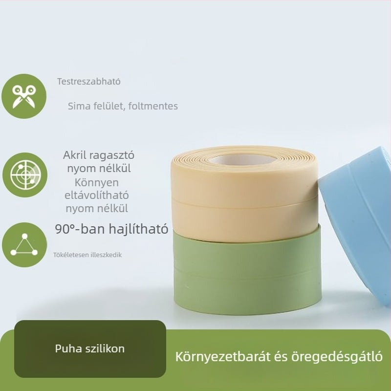 Önadhéziós konyhai falikép varráscsíkkal, vízálló és penészálló fürdőszobai dekoráció