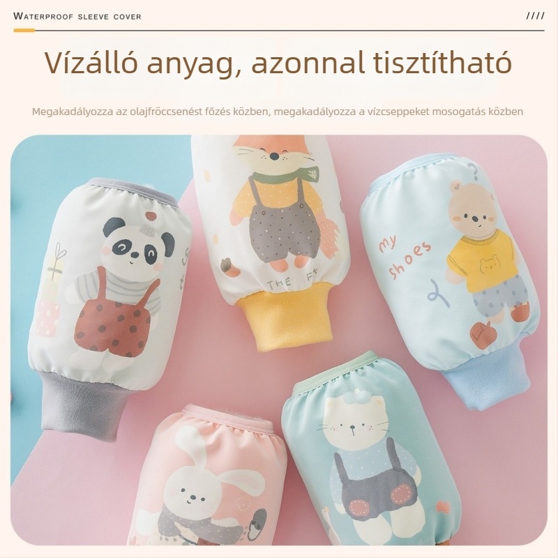 Gyerekeknek vízálló ujjvédők evéshez és rajzoláshoz – aranyos