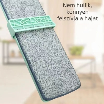 1,5 m-es nagy rozsdamentes acél lapos felmosó – érintésmentes kézmosás, háztartási felmosó