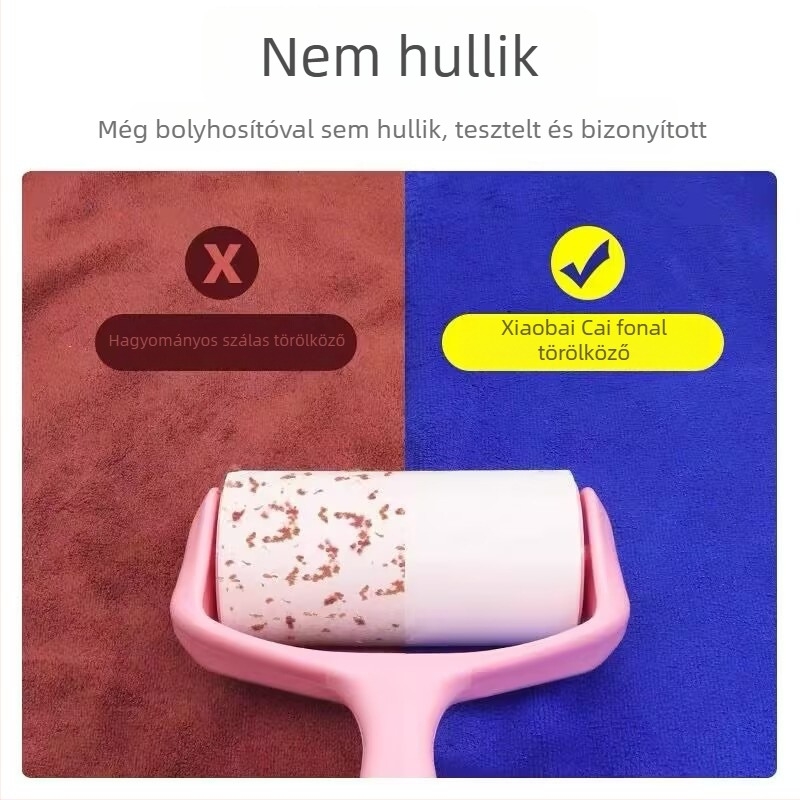 Vastagított mikroszálas autómosó kendő – nedvszívó, szöszmentes, karcolásmentes a fényezéshez – praktikus autóápolási kendő