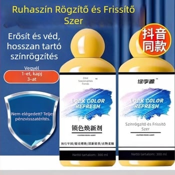 Ruha színfixáló és élénkítő szer háztartási használatra, fehérítés és mosási ápolás (200–350 g)
