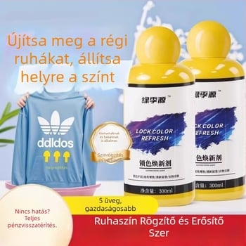 Ruha színfixáló és élénkítő szer háztartási használatra, fehérítés és mosási ápolás (200–350 g)