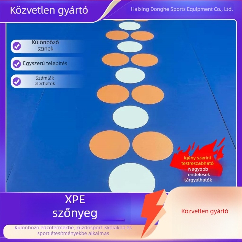 XPE guruló matrac harcművészetekhez, birkózáshoz és bokszhoz