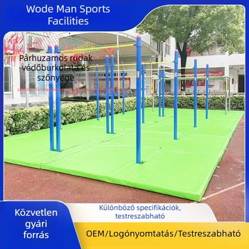 Habvédő matrac vízszintes és párhuzamos rúdhoz, gyermekek edzéséhez és gimnasztikához a földön