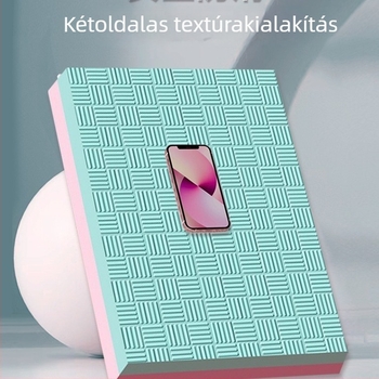 Otthoni vastagított haskerékhez készült matrac, térdvédővel, jóga- és edzésmat