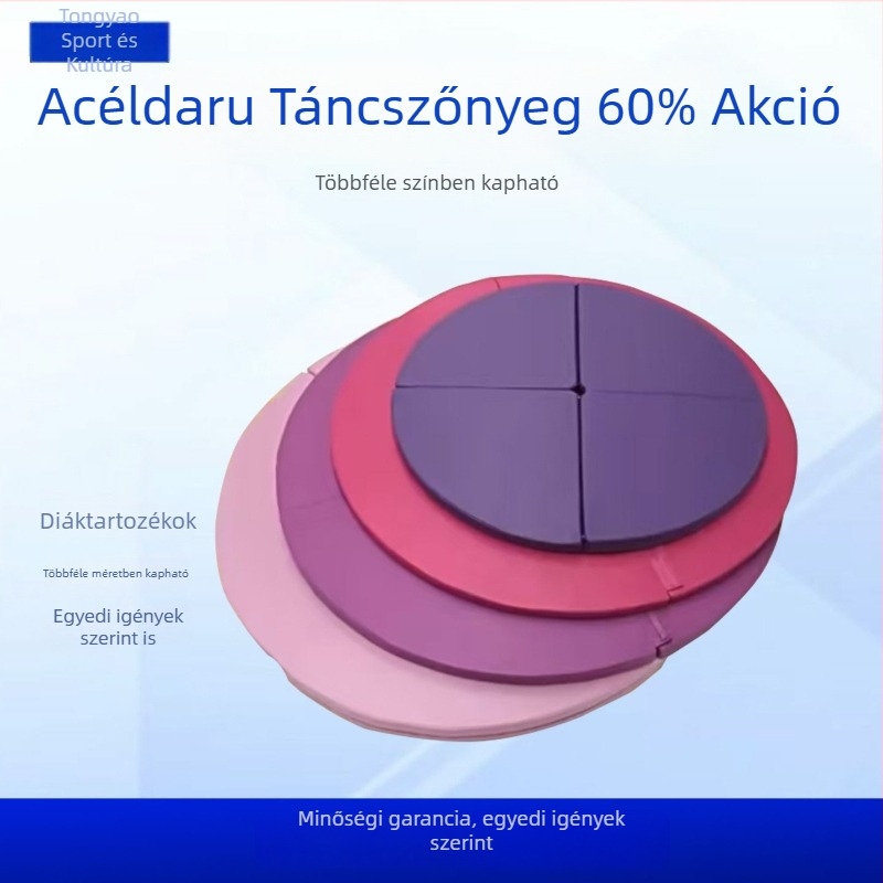 Pole dance matrac és légi jóga párna, védelem esés ellen, vastag négyszer hajtogatott tornaszőnyeg edzéshez és tánchoz