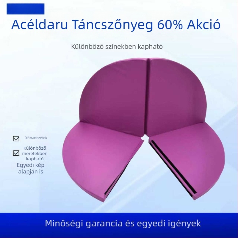 Pole dance matrac és légi jóga párna, védelem esés ellen, vastag négyszer hajtogatott tornaszőnyeg edzéshez és tánchoz
