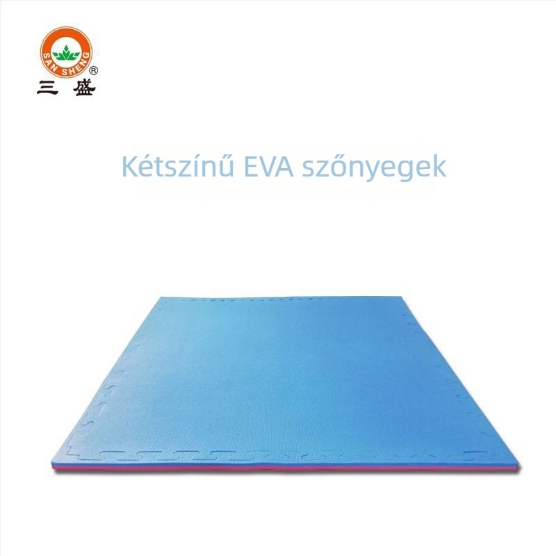 Két színű EVA talajtakaró, Taekwondo matrac, nagy méretű edzőtermi matrac, habos sportmatrac