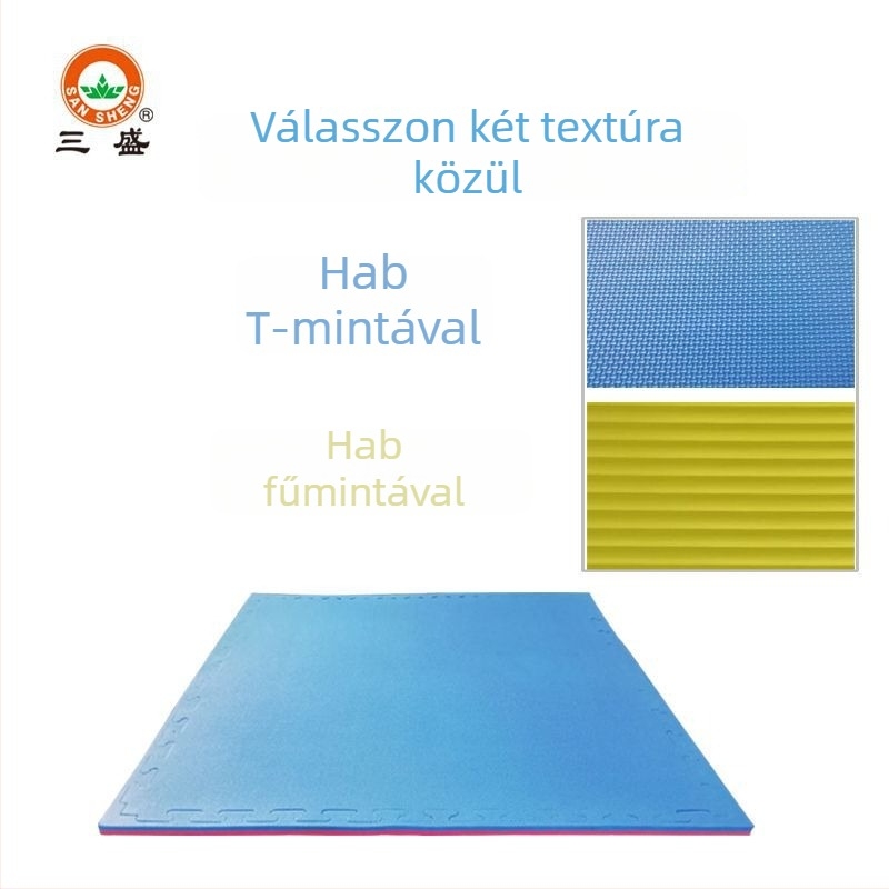 Két színű EVA talajtakaró, Taekwondo matrac, nagy méretű edzőtermi matrac, habos sportmatrac