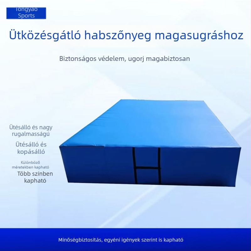 PVC vízálló, vastagított szivacsos edzőmat harcművészethez, falmászáshoz és sportedzéshez