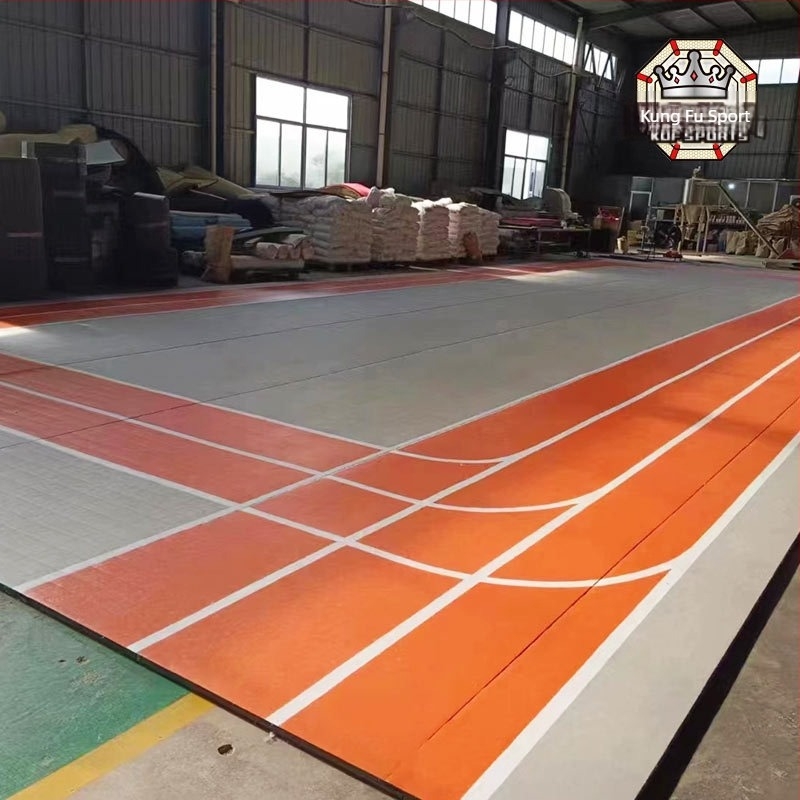 XPE magas sűrűségű tatami edzőpad Taekwondo és Judo edzésekhez, többfunkciós gurítható sportpad