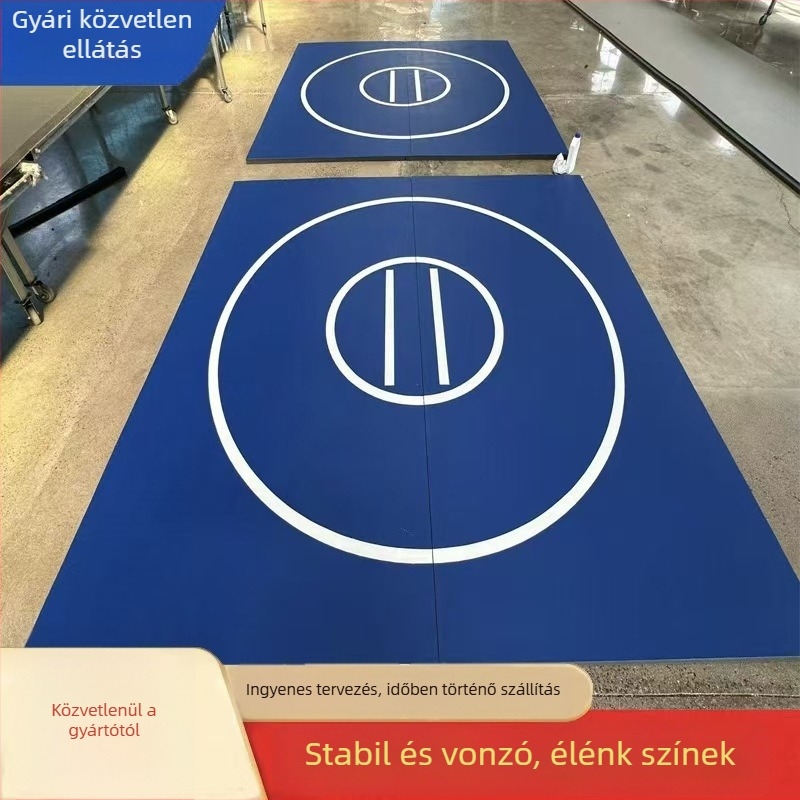 XPE többfunkciós harcművészeti pad, rolózható talajmat Taekwondo, Judo és Birkózás edzéséhez