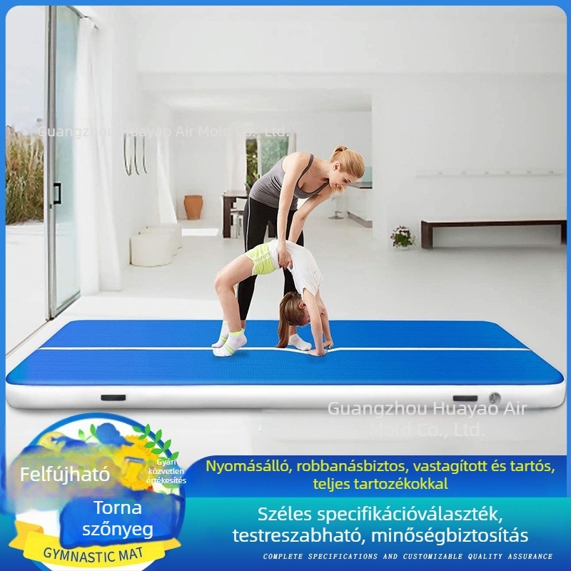 Felfújható jóga- és taekwondo matrac tornához és edzéshez