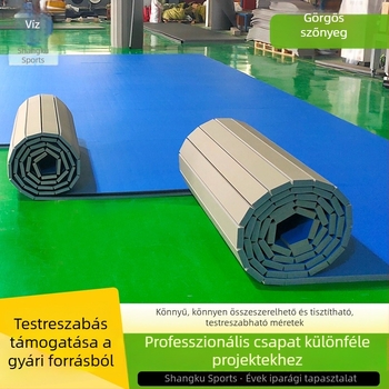Csúszásmentes sporttekercses matracok edzőtermi edzésekhez