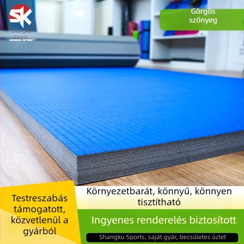 Csúszásmentes sporttekercses matracok edzőtermi edzésekhez