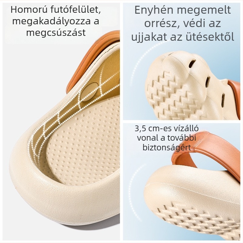 Happy Mary Gyerekek Crocs-stílusú szandálok Cartoon Kis Oroszlán motívummal, nyár, strand