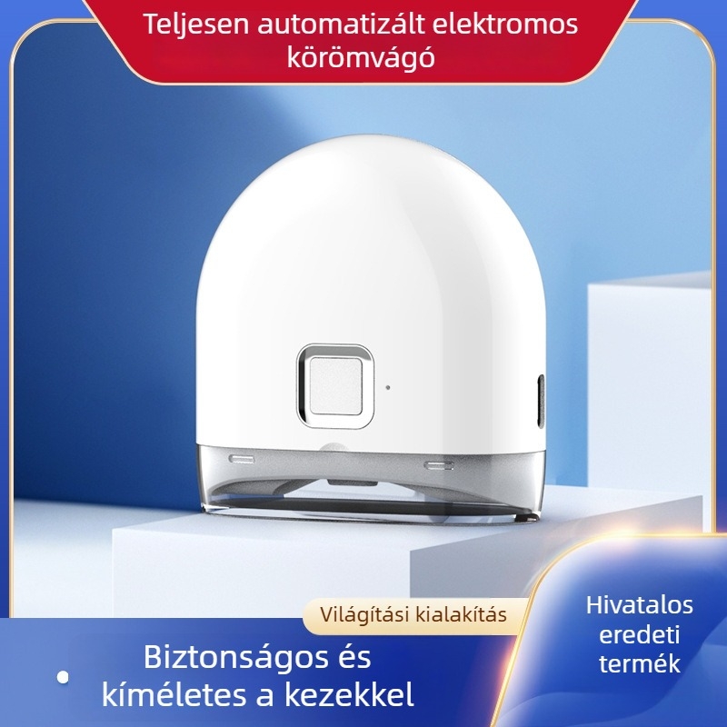 Dajiange D603 univerzális elektromos körömreszelő – könnyű fehér készülék a körömápoláshoz