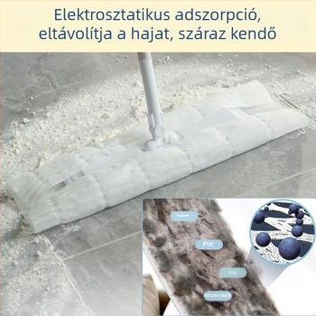 Kakama por eltávolító padlókendő, szőr tisztító papír, elektrosztatikus mop papír – otthoni tisztításra, személyre szabható