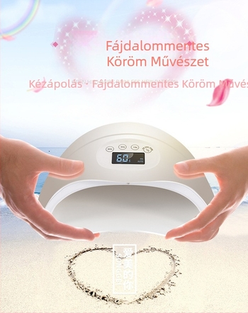 SUN5 PLUS UV körömlámpa LED-del, 48W, 2. generáció