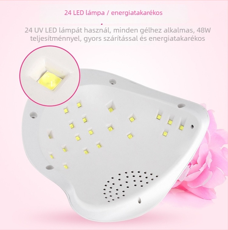 SUN5 PLUS UV körömlámpa LED-del, 48W, 2. generáció