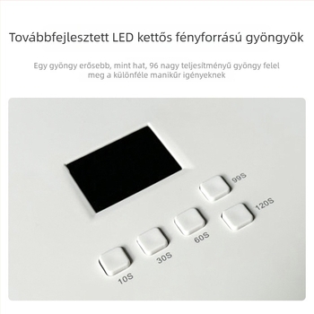 Körömlámpa fototerápiával manikűrhöz