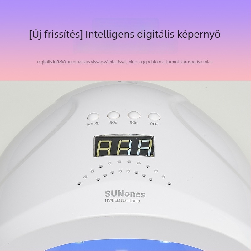 SUNone infravörös automata érzékelős gél körömlámpa szárításhoz és fototerápiához