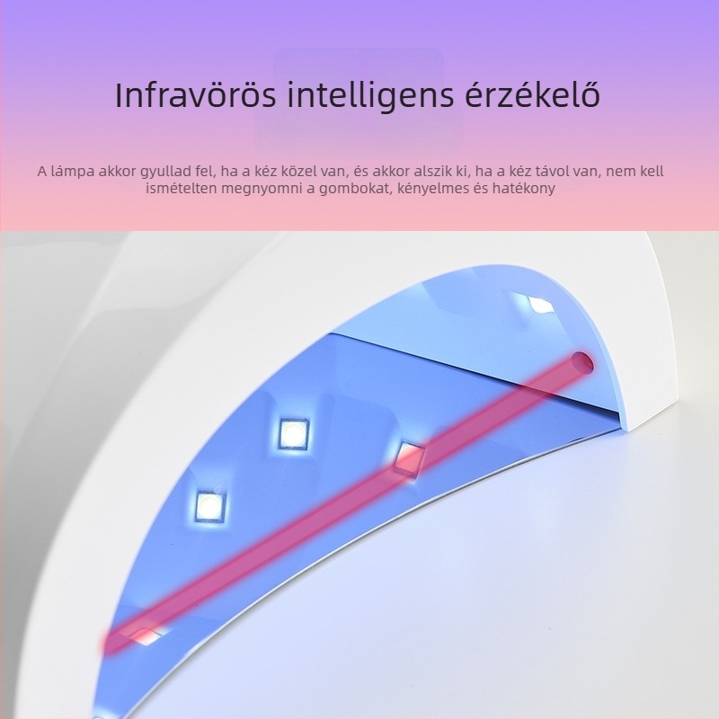 SUNone infravörös automata érzékelős gél körömlámpa szárításhoz és fototerápiához