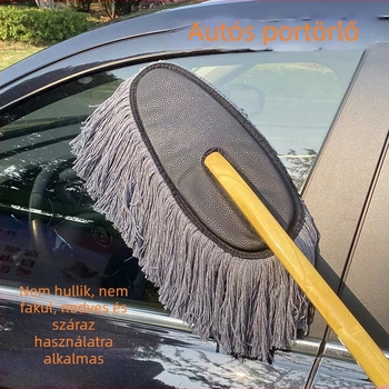 Fa fogantyújú viasz ecset autóápoláshoz