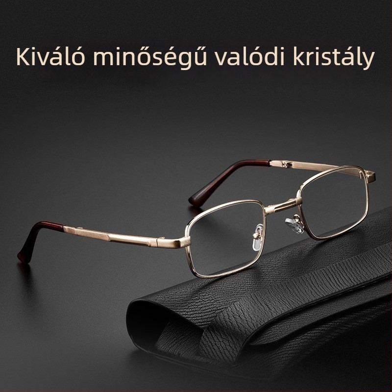 Összecsukható olvasószemüveg, uniszex, kristálytiszta HD, kopásálló és karcolásálló