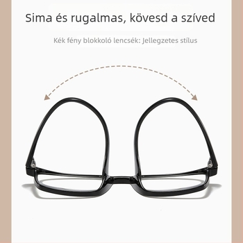 Elderly 100 olvasó szemüveg, ultra könnyű, kékfény védelem, HD-minőségű, uniszex, modell 695
