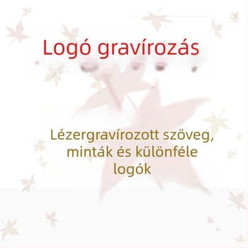 Logó lézergravírozás a hajkefén, személyre szabott üdvözlő szöveggel és mintákkal, gyors minta alapján gravírozás, gravírozás ajándékdoboza.