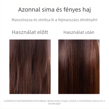 Fenyőtoboz sörtés hajkefe, hajápolás, fejbőr masszírozó, sima haj, volument növelő, légpárnás kialakítás, nőknek