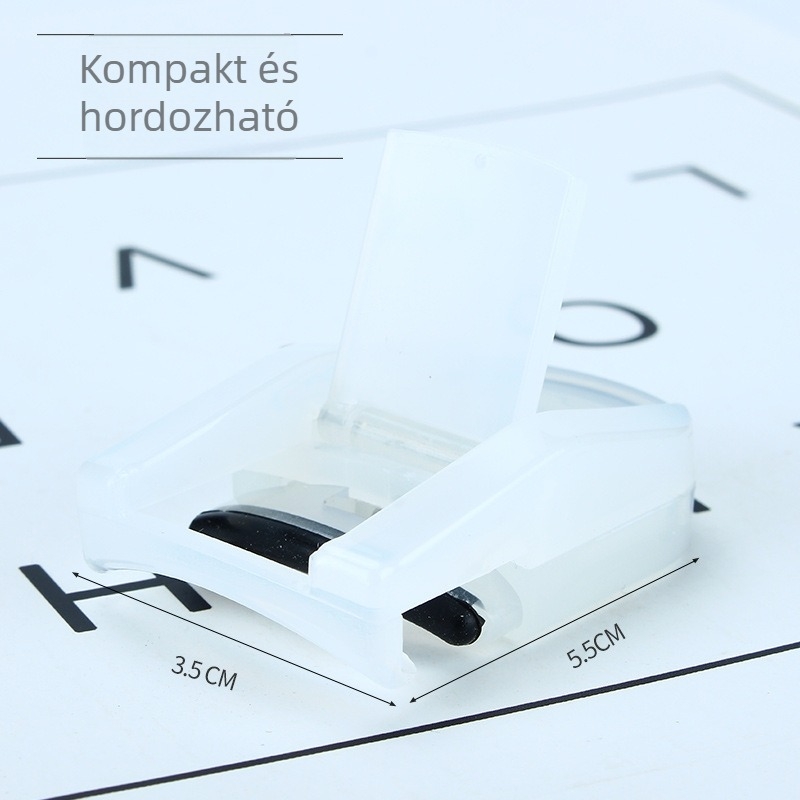 Marion szempillafésű – mini, hordozható, kezdőknek, hosszú tartósság, cserélhető párnával