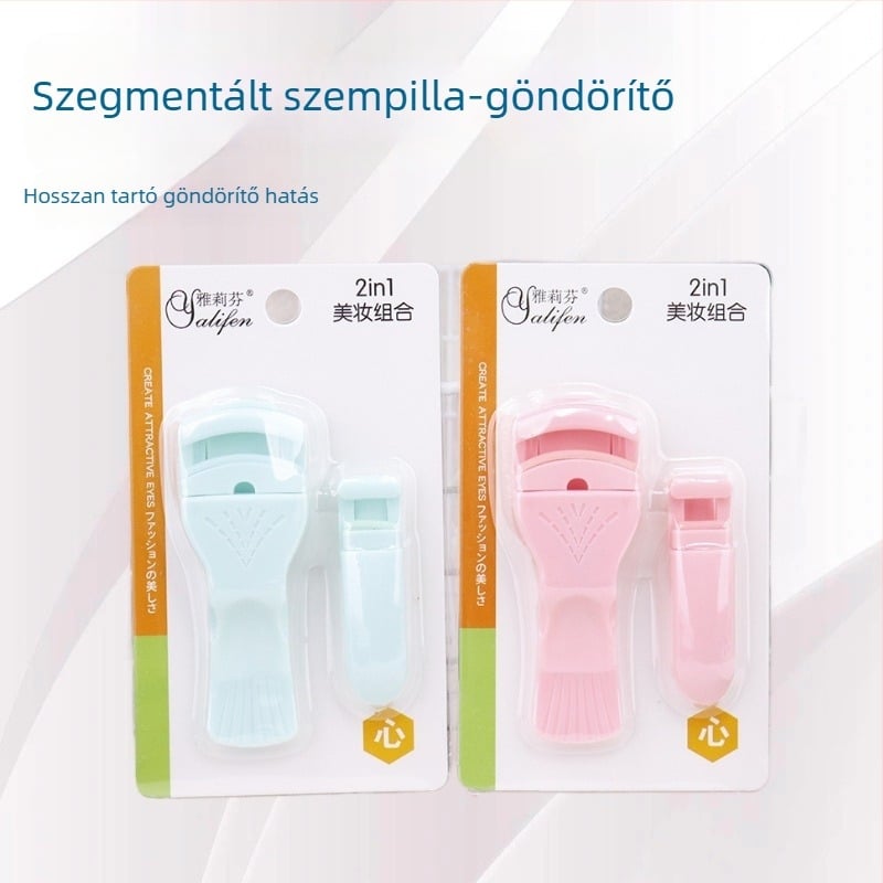 Kezdőknek szánt szempillagöndörítő és szempilla formázó eszköz