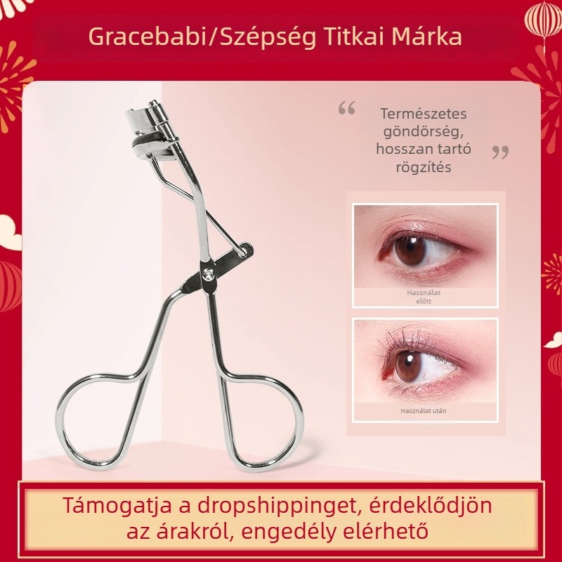 Gracebabi szempillagöndörítő – Kis Démon, hosszú tartósságú göndörítés, kezdőknek, hordozható