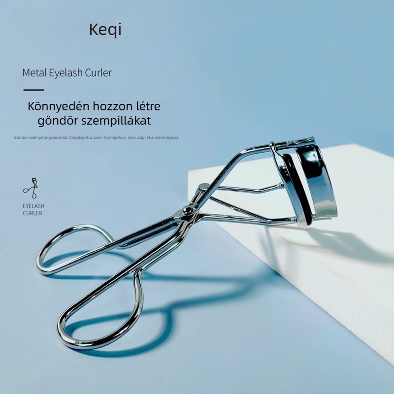 Keqi KQ1054 Szempilla göndörítő, rozsdamentes acélból, kezdőknek, illeszkedik a szem formáihoz, egyszerű és elegáns dizájn